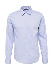 Повседневная рубашка ABOUT YOU Regular fit Button Up Shirt Frederik, светло-синий