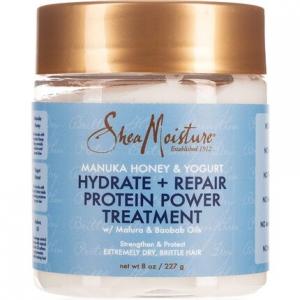 Shea Moisture Manuka Honey and Yogurt Hydrate Plus Repair Protein Power Treatment 8 унций