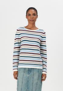 Джемпер TOM TAILOR NEW OTTOMAN, Teal-Colored/Multi-Coloured