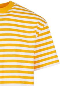 Футболка с принтом REGULAR STRIPE Urban Classics, флуоресцентный оранжевый