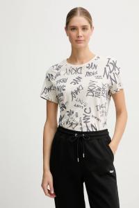 Футболка из тонкого хлопка TOMPKINS TEES Dkny, бежевый