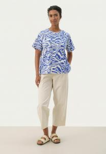 Футболка с принтом NAHID Part Two, светло-голубой