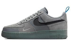 Кроссовки Nike Air Force 1 Low Cut Out Swoosh Grey