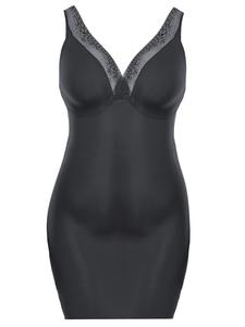 SUSA Платье-боди 'Bodyforming' в черном цвете
