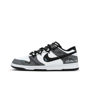 Dunk Orangutan Mischief XJDD Shadow Low top скейтборд обувь Unisex белый серый Nike, белый серый