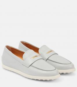 Кожаные мокасины Tod's, Grigio Medio