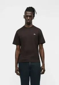 Простая футболка Lacoste, Dark Brown