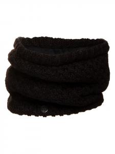 Roxy Шарф-петля "Метель" черного цвета