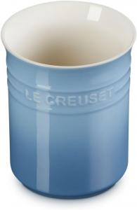 Керамическая кастрюля Le Creusetс половниками, 1,1 литра, цвет шамбре