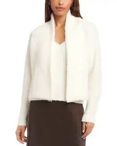 Укороченный кардиган Сели Fifteen Twenty, белый