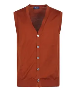 Стильный жилет Drumohr, красный