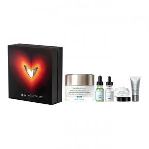 Набор для ухода за кожей xiulike qixi festival limited 242 крем для лица успокаивающий, подтягивающий, увлажняющий комплект из пяти предметов SKINCEUTICALS