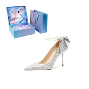 WUGUNIANG Звездные туфли-лодочки на высоком каблуке Starlight Silver - Butterfly Dimension с 3D упаковкой, цвет Butterfly Dimension 3D Box