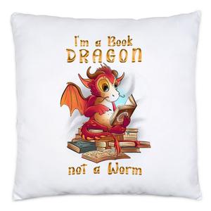 Я книжный дракон, а не червь. Поцелуй книжного червя. Чтение книг. Образование. Магический дракон. Дракон Hey!Print