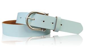 Кожаный ремень FRONHOFER, аква