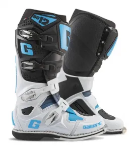 Ботинки SG-12, черно-бело-синие, размер 11 Gaerne, мультиколор