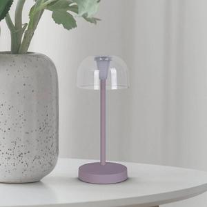 Светодиодная настольная лампа Näve Gomba 2er-Set, акриловое стекло / сталь - 1 пламя - фиолетовый