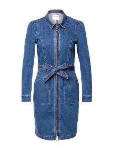 ONLY Рубашка-платье в синем дениме