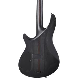 Schecter Guitar Research SLS Elite-4 Evil Twin Electric Bass Satin Black