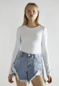 Рваные джинсовые шорты Glamorous, Light Vintage Wash