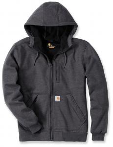 Худи Carhartt Wind Fighter Zip Hoodie, черный