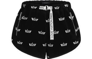 Шорты женские Louis Vuitton, черный / белый
