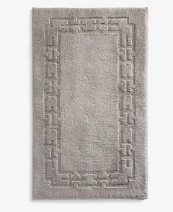 Скульптурный хлопковый коврик для ванной в виде звеньев цепи, 51 x 86 см Hotel Collection, сталь