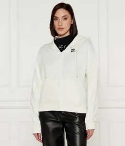 Толстовка Dalfine regular fit Hugo, экрю