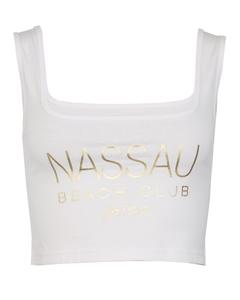 Топ NASSAU Beach Club  NB22001, белый