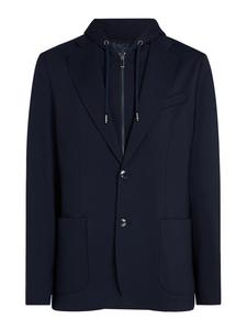 TOMMY HILFIGER Пиджак классического кроя в темно-синем цвете