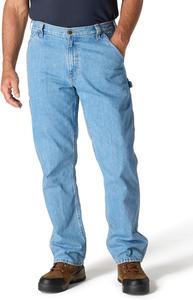 Джинсы Carhartt Mens Loose Straight Denim Dungaree, Cove