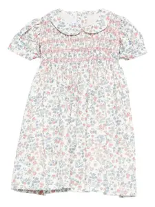 Платье с цветочным принтом Siola, белый