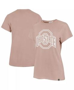Женская розовая футболка Ohio State Buckeyes Premier Frankie '47 Brand