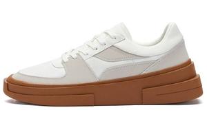 Кеды мужские, Обувь для скейтбординга AG Chao Ge для мужчин с низким верхом. Оперение белого/кремового цвета 361°