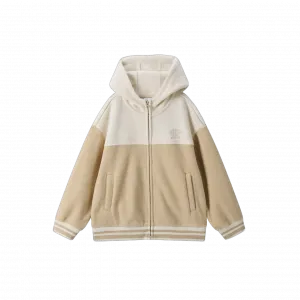 Пальто с бархатистой текстурой для детей 3-7 лет GAP, хаки