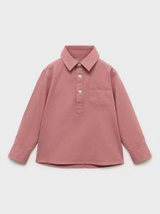 Детская поло Mango, Dark Red