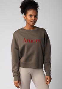 Толстовка watapparel AMORE, Mocha/Dark Brown