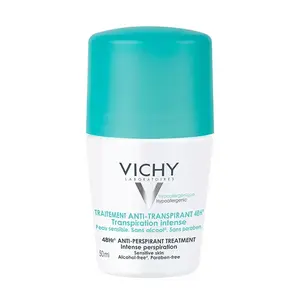 Шариковый дезодорант для чувствительной кожи Traitement Anti-Transpirant 48H Vichy, 50 ml