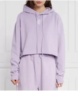 Толстовка Дефаны regular fit Hugo, лавандовый