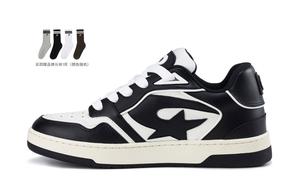 Кроссовки для скейтборда унисекс средней высоты белый/черный Pclp