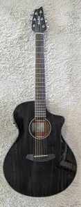 Акустическая электрогитара Breedlove ECO Rainforest S CE Concert Size, черно-золотая