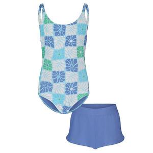 Детский купальный комплект с цветочным принтом, 7-16 лет Roxy