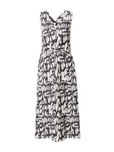 Платье Warehouse, черный/белый