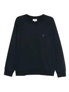 Толстовка с вышитым логотипом Maison Kitsuné, синий