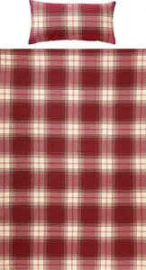 Постельное белье красное 1x 155x200 см + 1x 40x80 см REDBEST