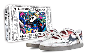 Nike Court Vision Fairyland, износостойкие низкие скейтбордистские кроссовки для критических моментов, унисекс, белый, серый, красные