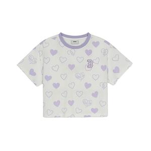 MLB KIDS Футболка heather gray light purple для подростков