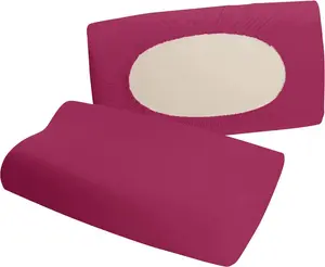 Подушка-подголовник с натяжным чехлом, Нюрнберг, цвет "винно-красный", 35x50 см Erwin Müller