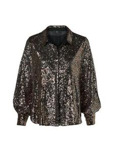 Вишневая блузка бронзового цвета Mart Visser