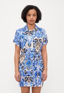 Платье-рубашка ONLNOVA LIFE VIS SHIRT DRESS ONLY Petite, синий